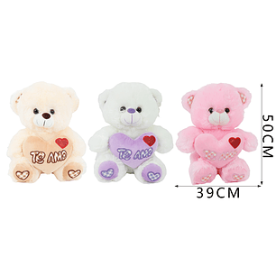 Peluche osito te amo 50cm