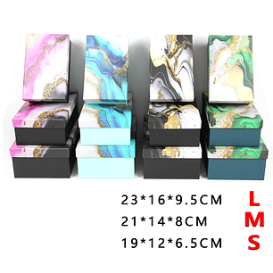 Pack de cajas de regalos 3pcs (color al azar)