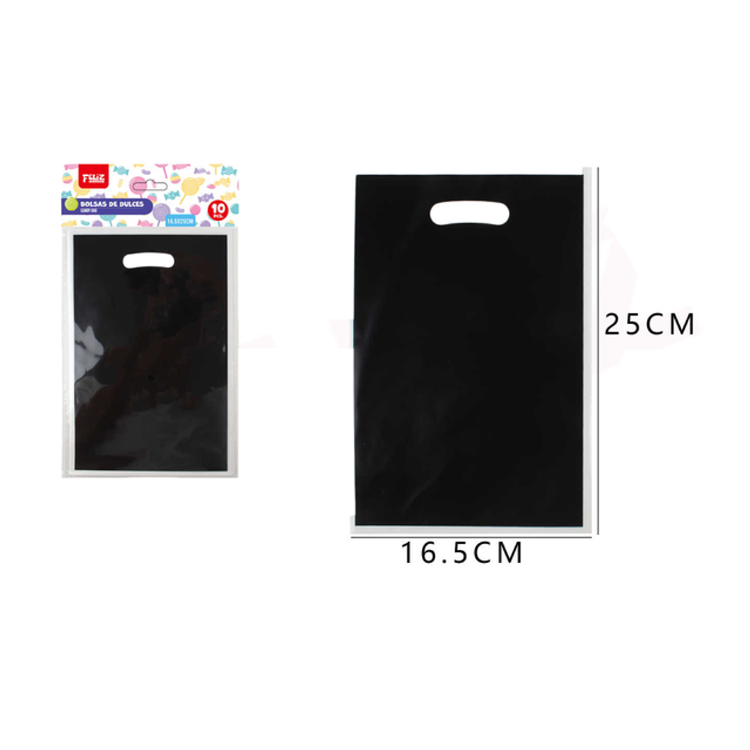 Bolsas Para Dulces S Negro 10Pcs 1