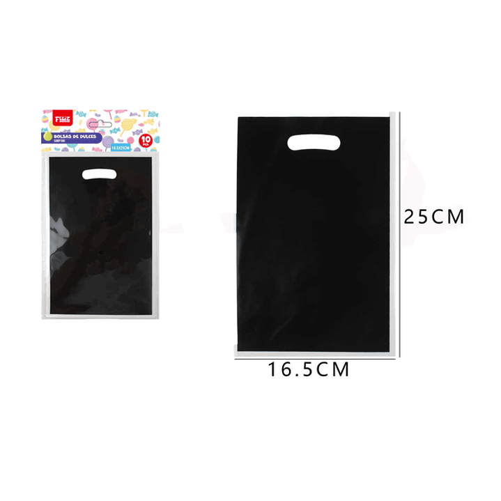 Bolsas Para Dulces S Negro 10Pcs 1