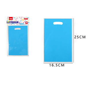 Bolsas Para Dulces S Celeste 10Pcs