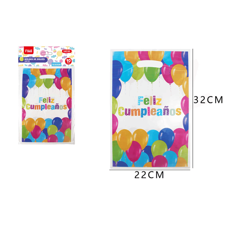 Bolsas Para Dulces S Feliz Cumpleaños 1