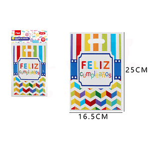 Bolsas Para Dulces S Feliz Cumpleaños