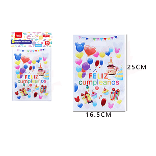 Bolsas Para Dulces S Feliz Cumpleaños 