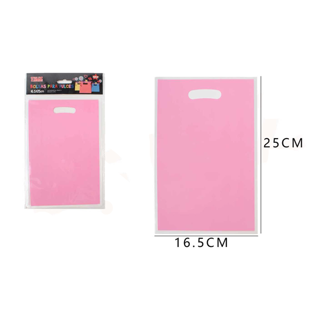 Bolsas Para Dulces S Rosado 10Pcs 1