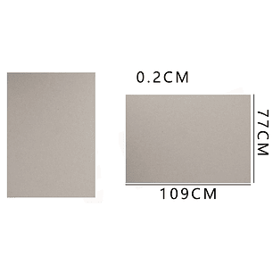 Carton Piedra Espesor 77*109Cm 2.0Mm