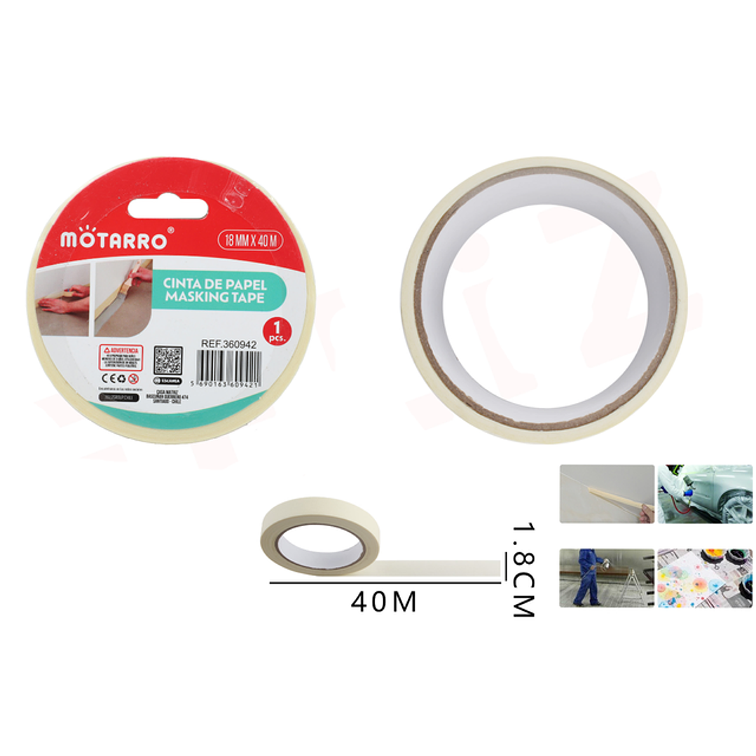 Cinta Masking 1.8Cm*40M 1