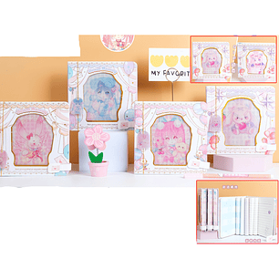 Libreta Efecto Lenticular 14.2*14.2Cm