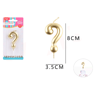 Vela De Numero ? Dorado