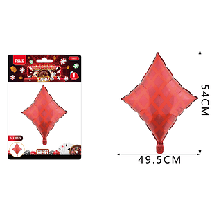 Globo Metal Casino Diamante 49.5*54Cm