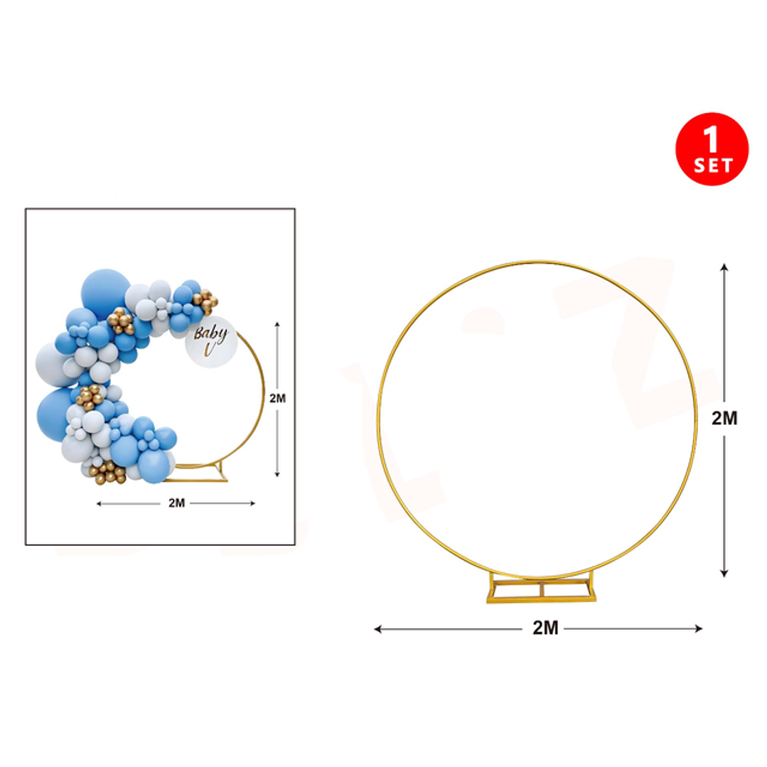 Soporte Para Globos Redondo 2*2M 1