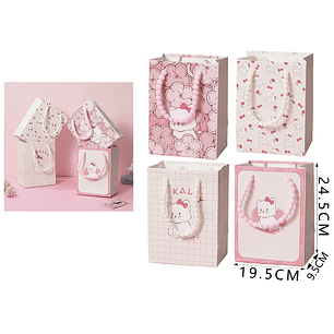 Bolsa De Regalo M 19.5*9.5*24.5Cm