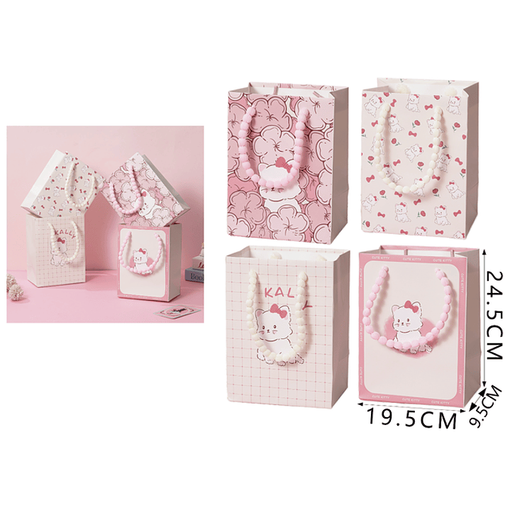 Bolsa De Regalo M 19.5*9.5*24.5Cm 1