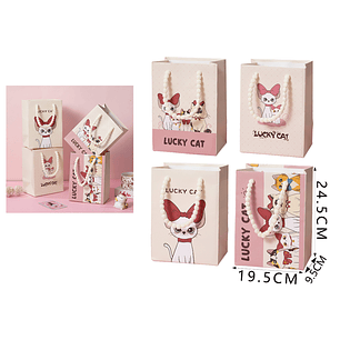 Bolsa De Regalo M 19.5*9.5*24.5Cm