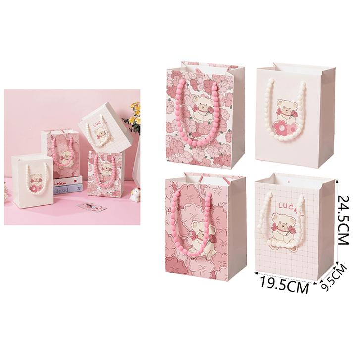 Bolsa De Regalo M 19.5*9.5*24.5Cm 1