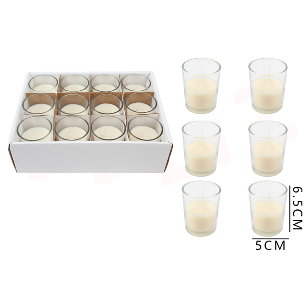 Vela Blanco 6.5*5Cm 1