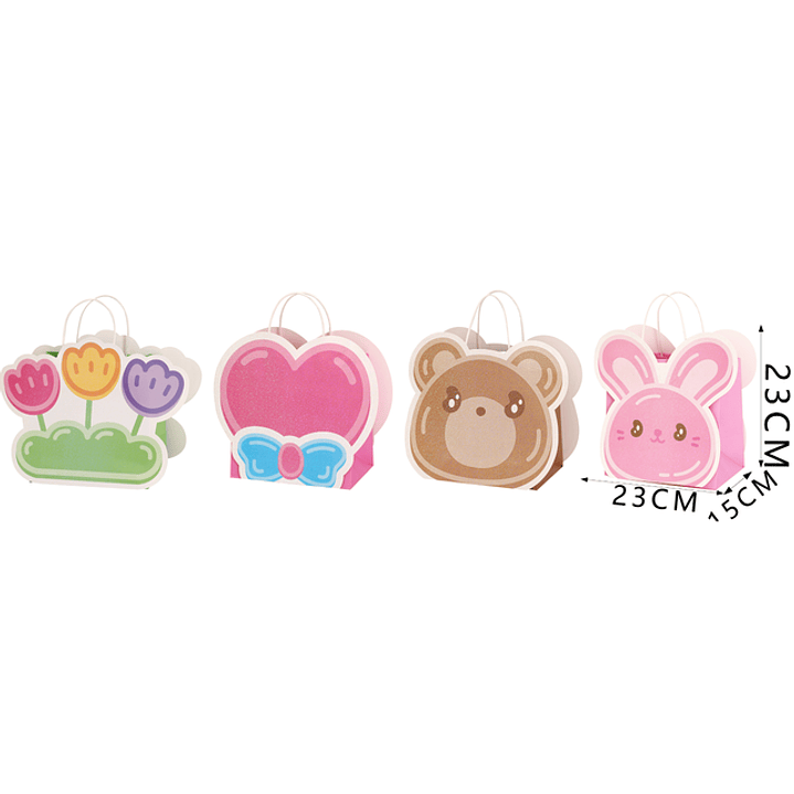 Bolsa De Regalo Con Forma 23*23*15Cm 1