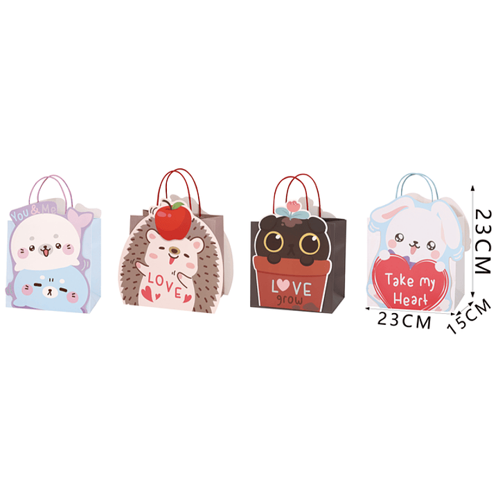 Bolsa De Regalo Con Forma 23*23*12Cm 1