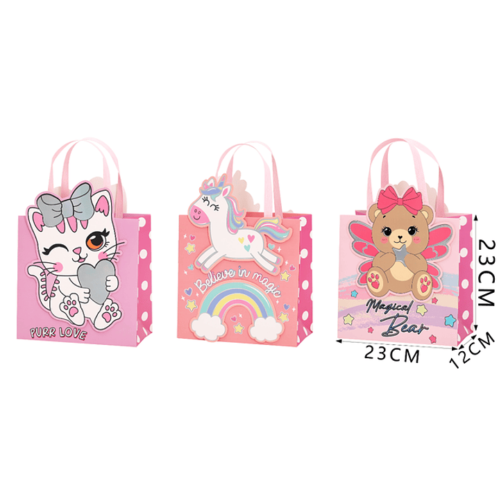 Bolsa De Regalo Con Forma 23*23*15Cm 1