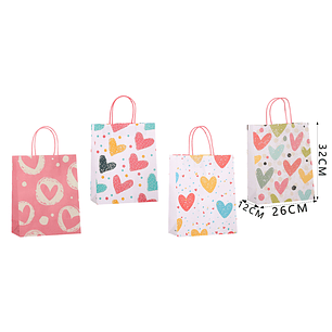 Bolsa De Regalo M 26x32x12Cm