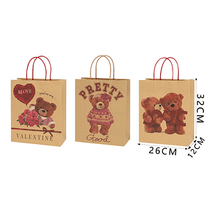 Bolsa De Regalo M 26x32x12Cm