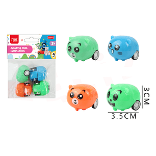 Juguetes Para Piñata 3*3.5Cm 4Pcs