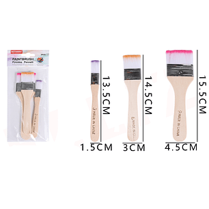 Brochas 3Pcs