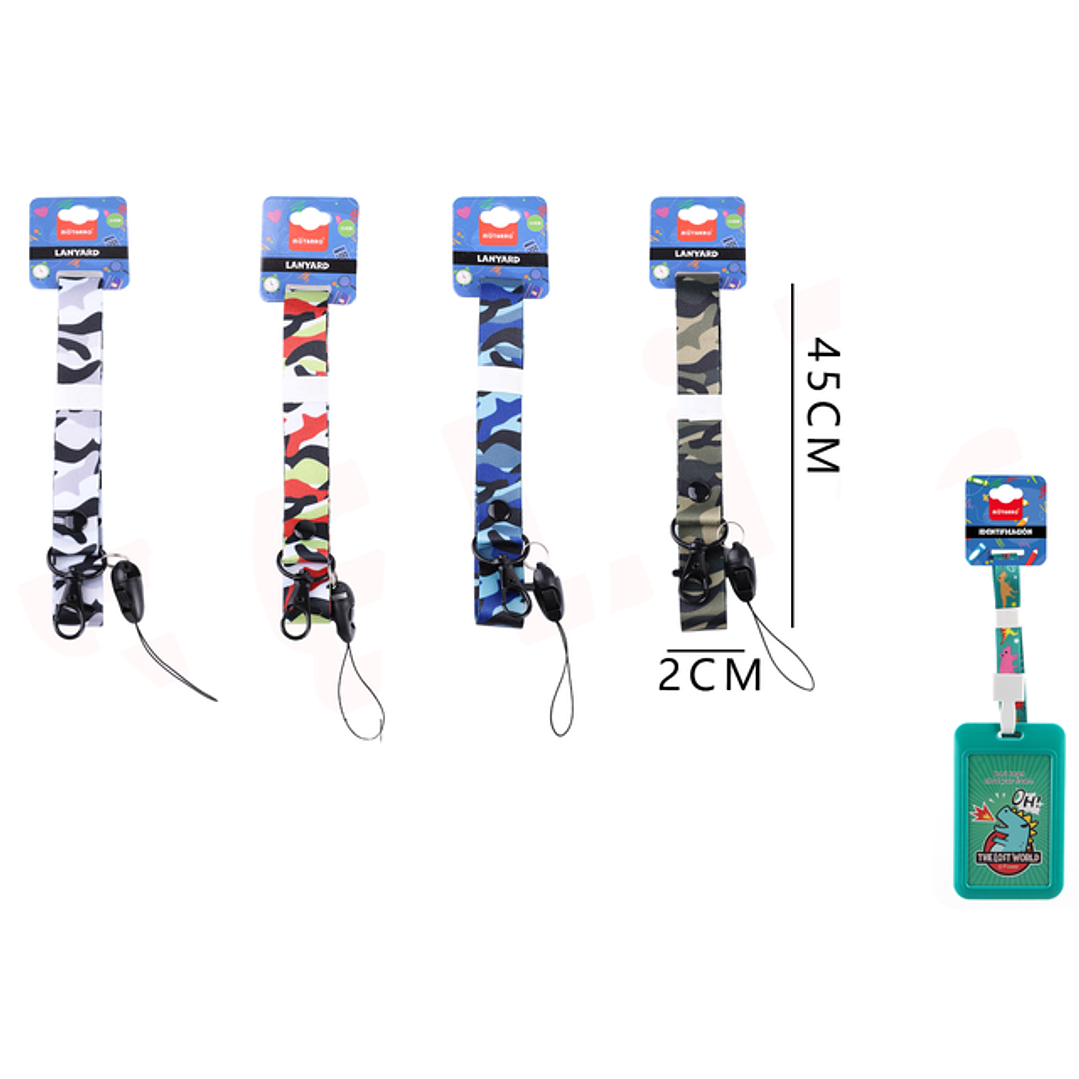 Lanyard Camuflaje 2*45Cm 1