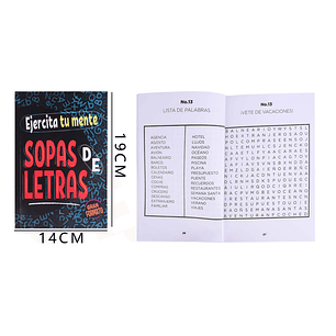 Sopas De Letras 19*14Cm