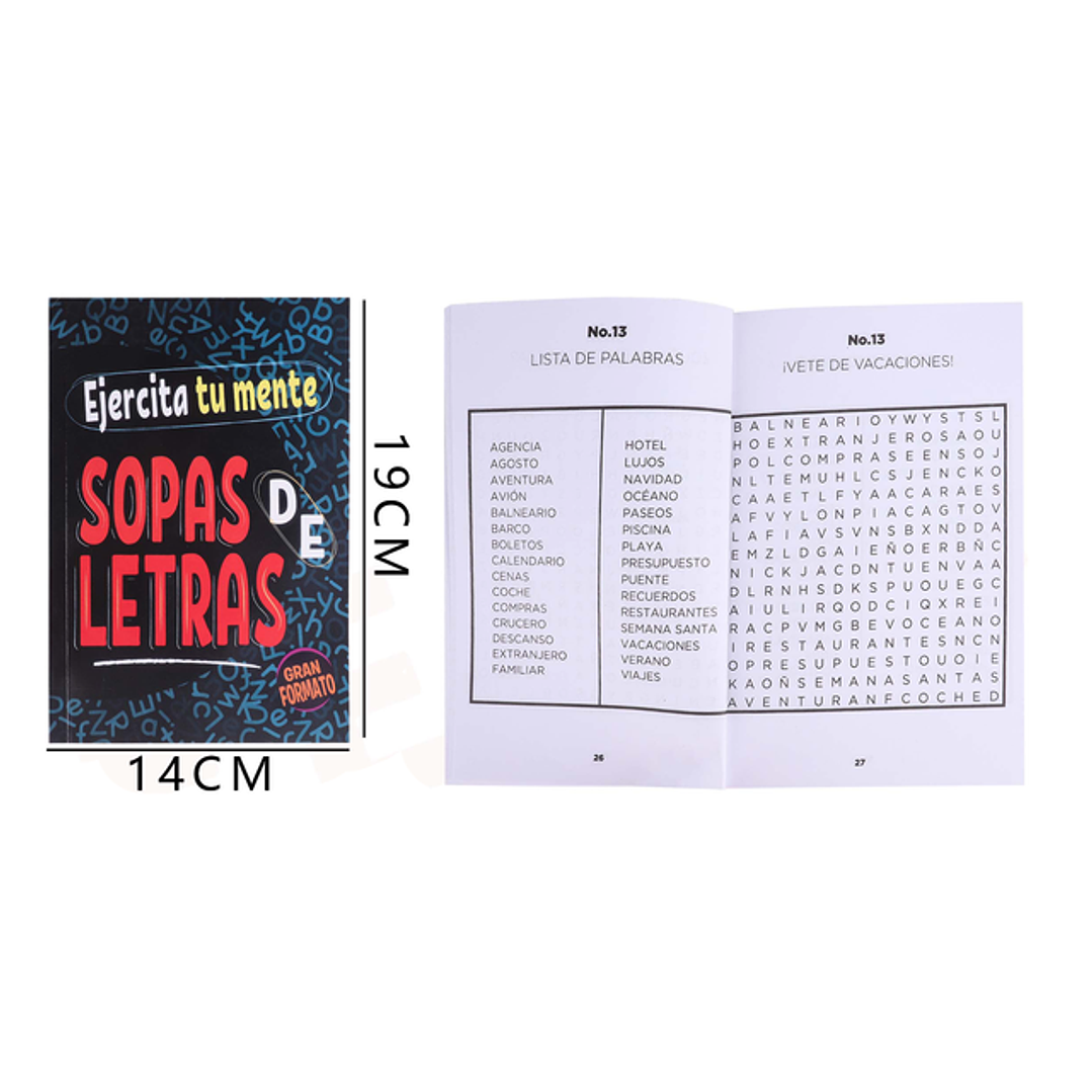 Sopas De Letras 19*14Cm 1