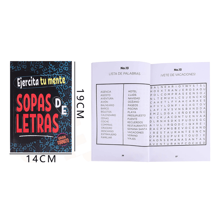 Sopas De Letras 19*14Cm 1