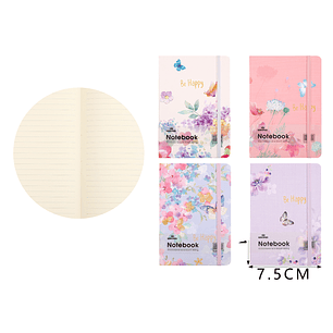 Libreta Elastico A7 – 20.5×13.5 cm