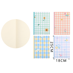 Libreta Esenciales Cosidos – 25×18 cm, 60 Hojas