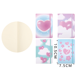 Libreta Elastico A7 – 10.5×7.5 cm