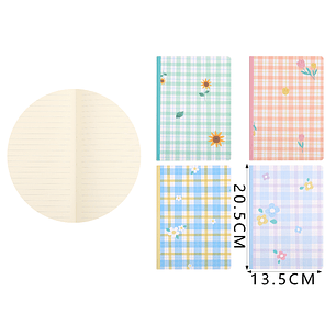 Libreta Esenciales Cosidos – 13.5×20.5 cm, 60 Hojas