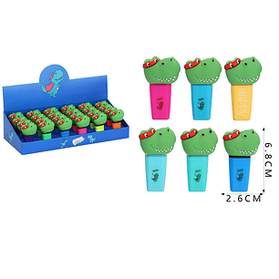 Destacadores Formado Dinosaurio