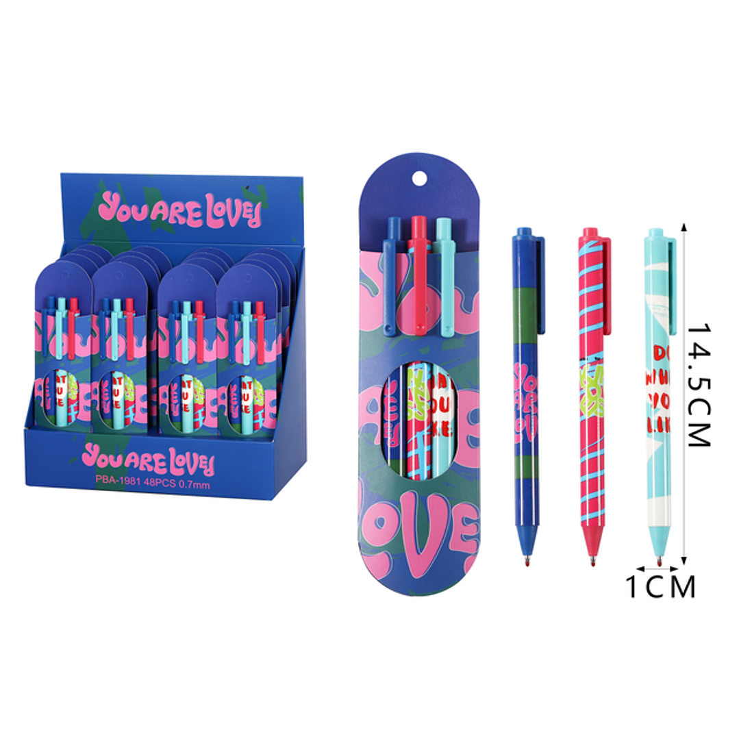 Boligrafos Retractil  1