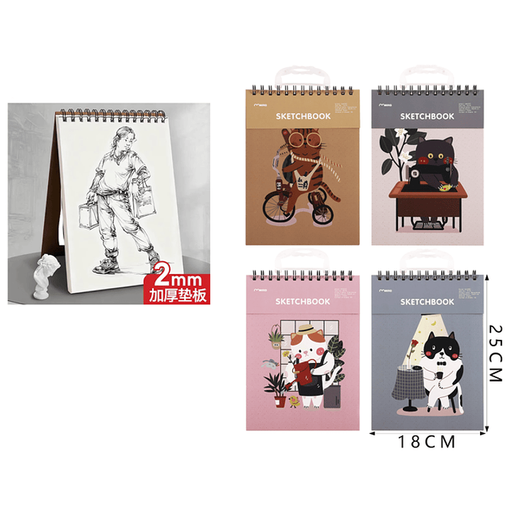 Block De Dibujo Boceto  1