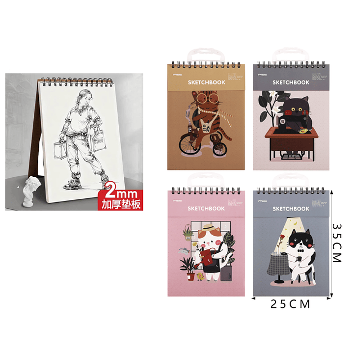 Block De Dibujo Boceto  1