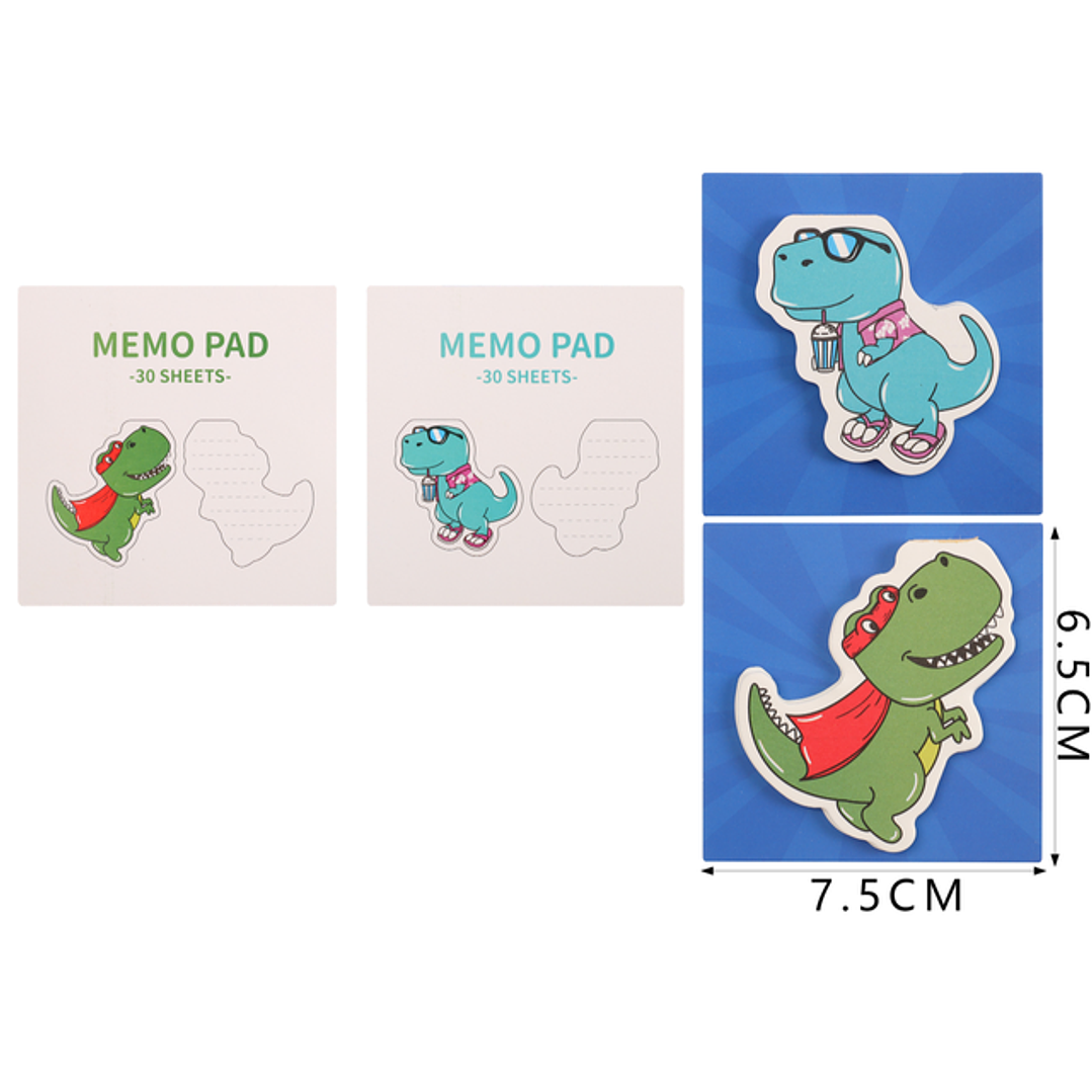 Notas De Papel Formado Dinosaurio 1