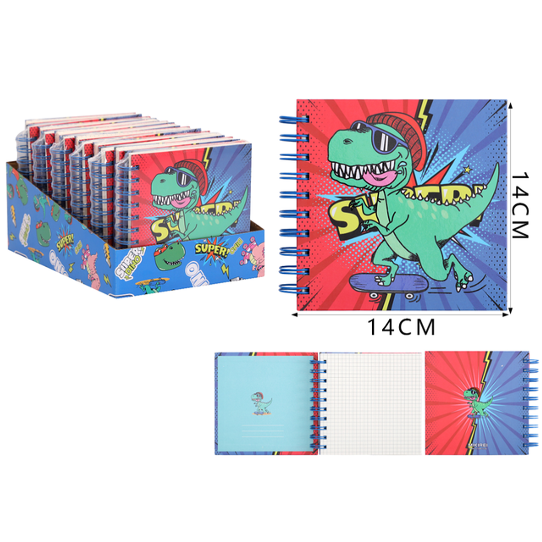 Libreta Canutillo Dinosaurio  1