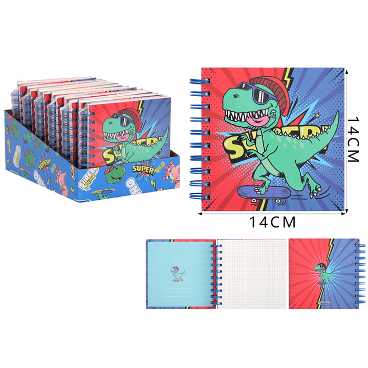 Libreta Canutillo Dinosaurio  1