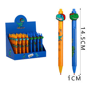 Boligrafos Azul Dinosaurio