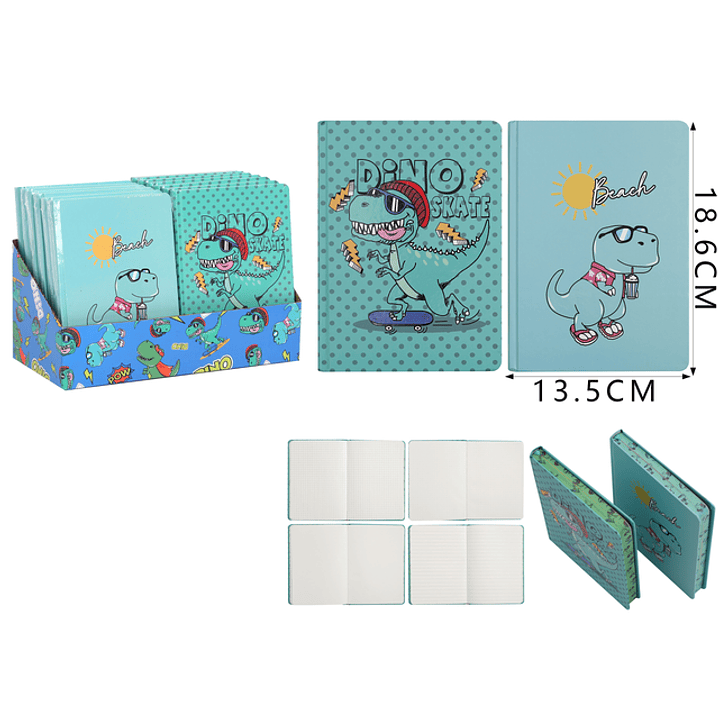 Libreta Encolado Dinosaurio  1