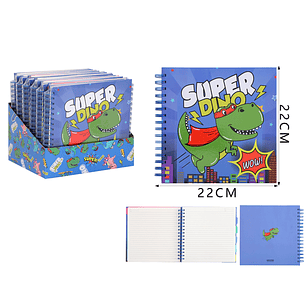 Libreta Canutillo Dinosaurio 