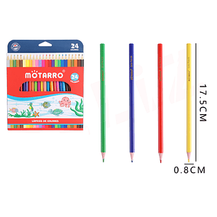 Lapices De Colores 17.5Cm