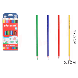 Lapices De Colores 17.5Cm 
