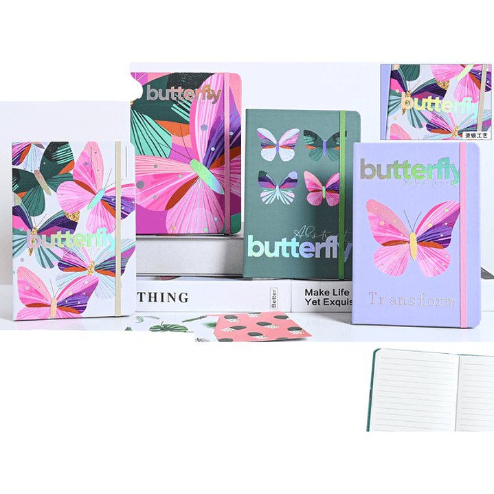 Libreta Elastico 80Hojas A6 1