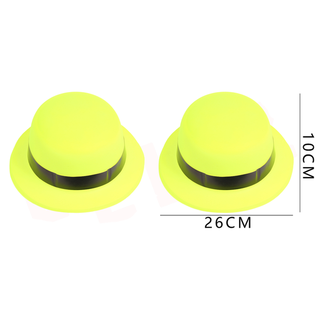 Gorro Fluor Amarillo 26X10Cm 1