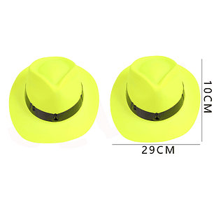 Gorro Fluor Amarillo 29X10Cm